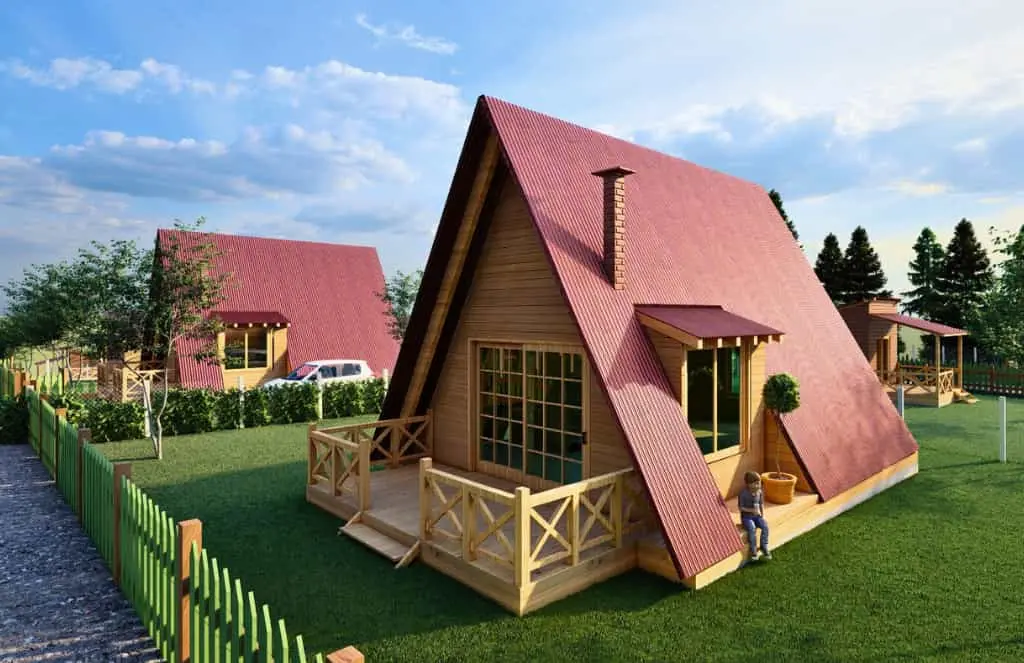Ceviz Model Wooden House